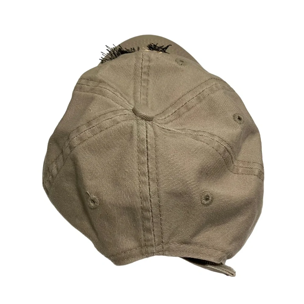 Chincoteague Island Embroidered Horse Tan Childs Hat